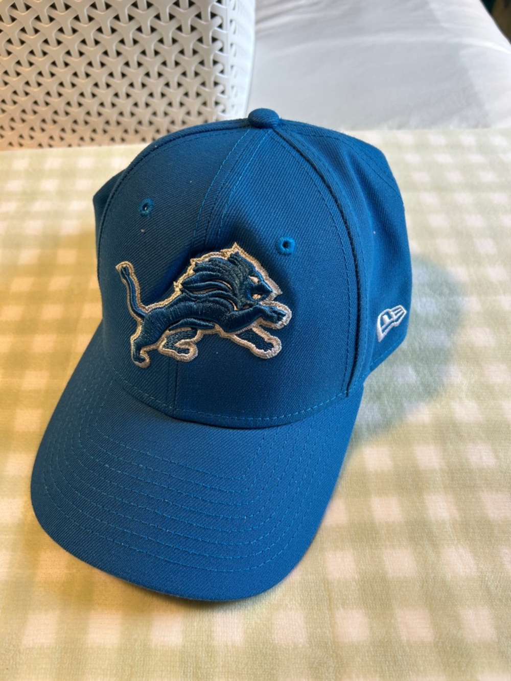 New Era Detroit Lions Women’s Blue Embroidered Logo Cap